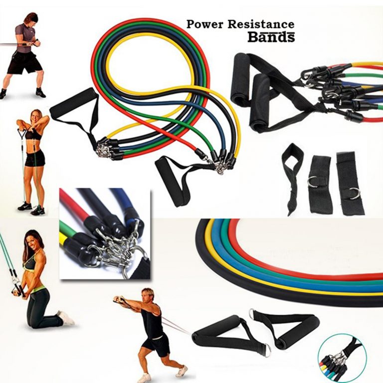 Power Resistance Bands Set - 5 in 1