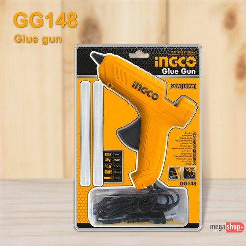 Electric Ingco Hot Glue Gun 100w Electric Ingco Hot Glue Gun 100w