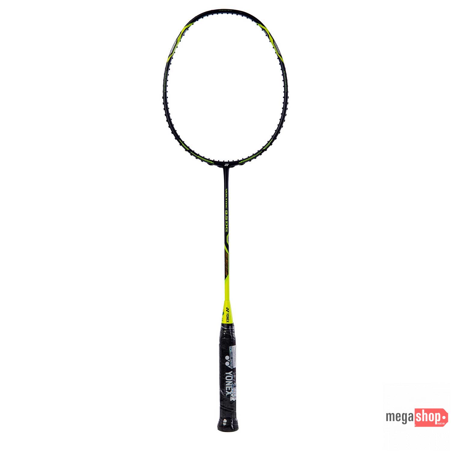 YONEX-VOLTRIC-0.5-DG-BLACK-LIME.jpg Yonex Voltric 0.5 DG - Unstrung - Image 1