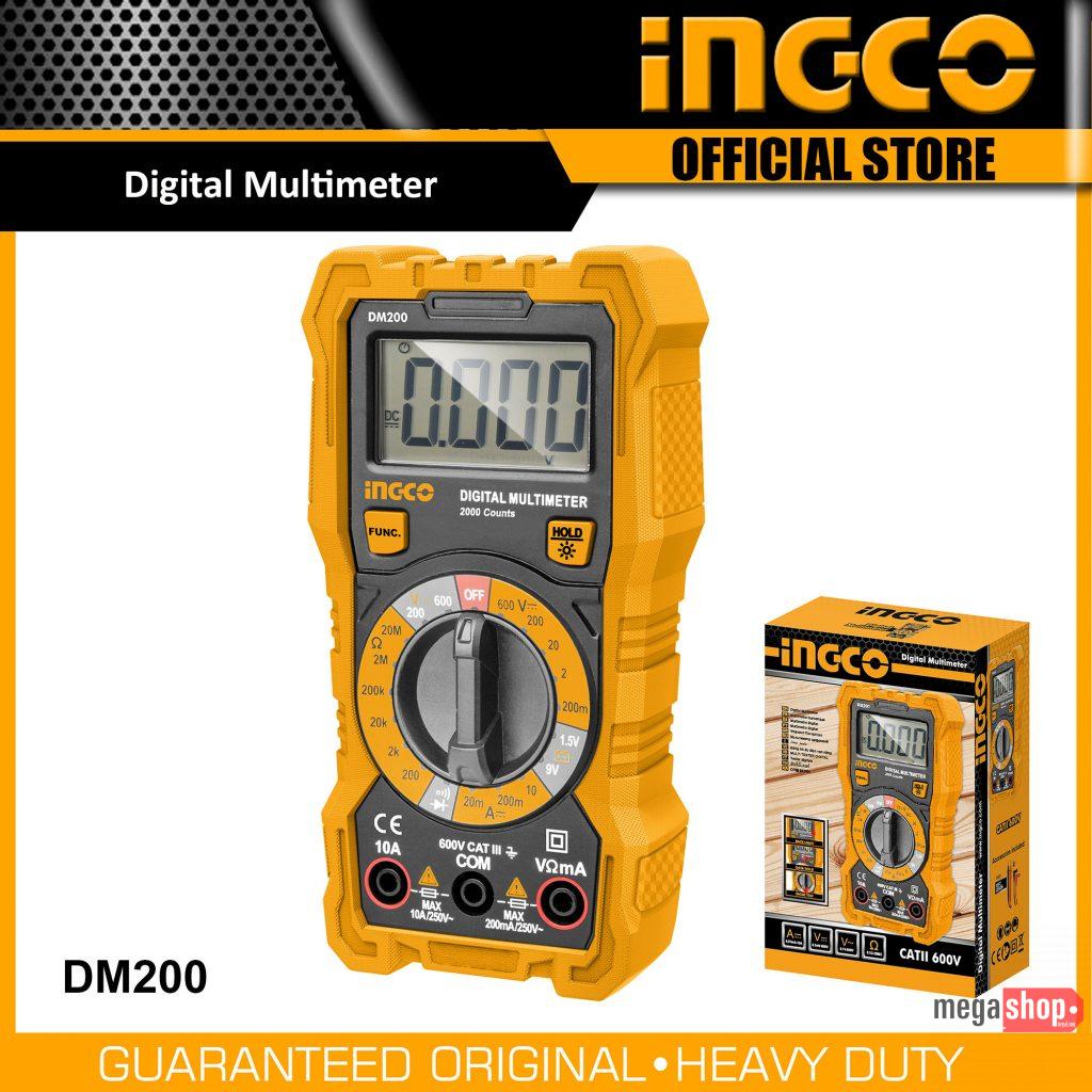 Digital Inco Ingco Digital Multimeter - DM200 - Mega Shop Nepal
