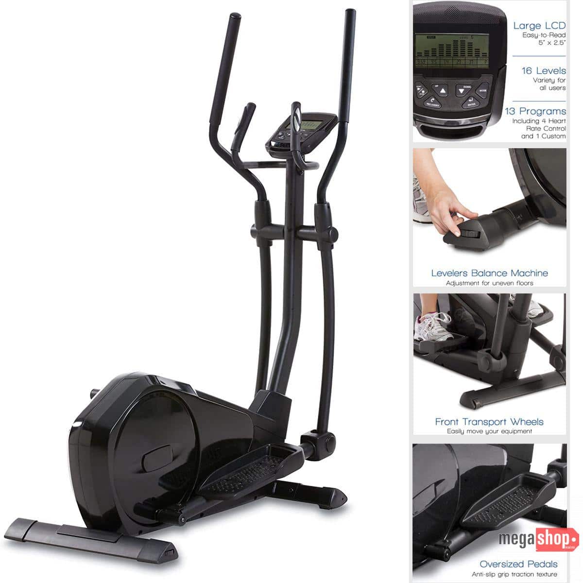 Elliptical Cross Trainer - Home Fitness Equipment - SE155 Elliptical Cross Trainer - Home Fitness Equipment - SE155