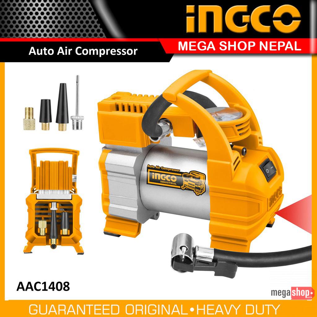 INGCO Auto Air Compressor DC12V 140PSI AAC1408 INGCO Auto Air Compressor DC12V 140PSI AAC1408