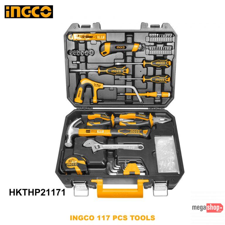 Ingco 117 Pcs Tools