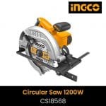 INGCO 1400W Circular Saw Machines CS18538, With 1pcs 185x20mm Blade