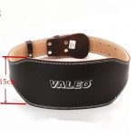 Valeo Leather Gym Belt Weight Lifting Belt