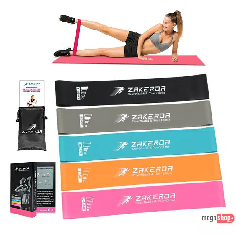 5 Pcs Resistance Band 5 Pcs Resistance Band