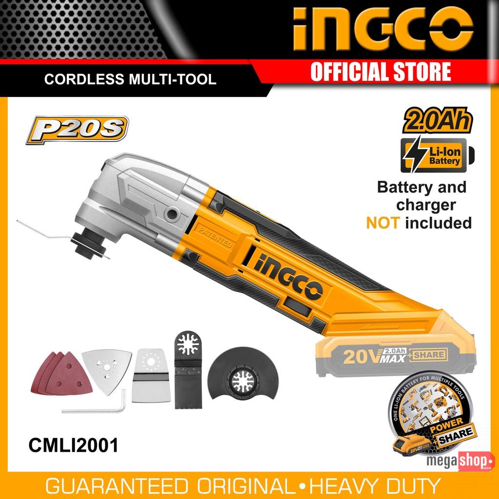 Ingco 8PCS Lithium-Ion Multi-tool - CMLI2001 Ingco 8PCS Lithium-Ion Multi-tool - CMLI2001