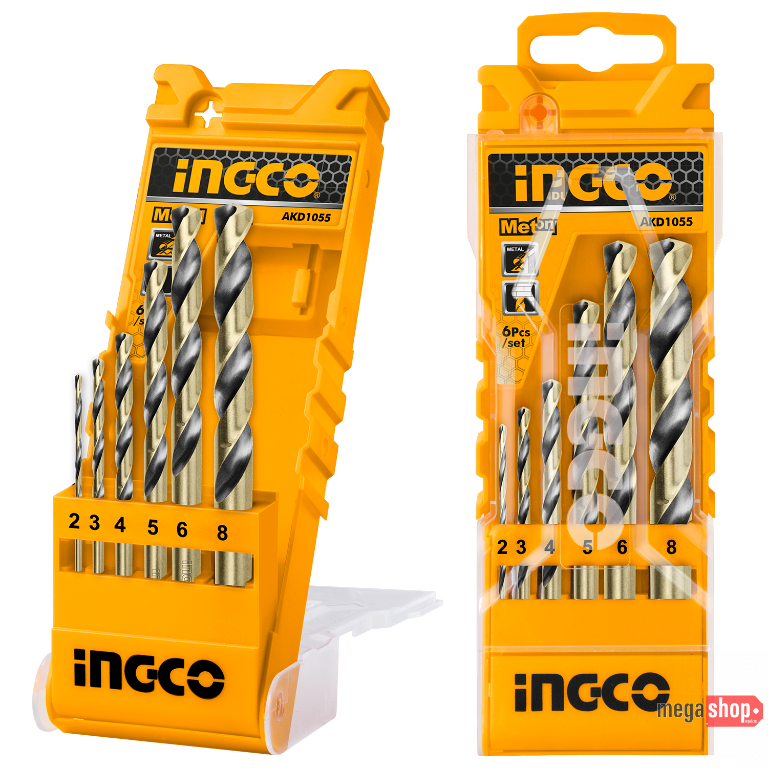 Ingco 6 PCS Metal Drill Bits Set Ingco 6 PCS Metal Drill Bits Set