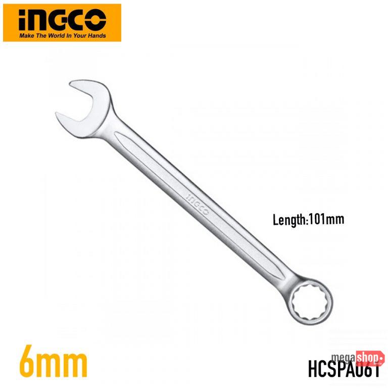 Ingco Combination Spanner HCSPA061 - 6MM