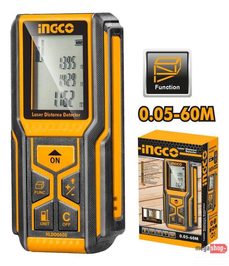 Ingco Laser Distance Detector - HLDD0608