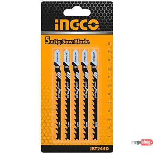 Ingco Jig Saw Blade Set 5 Pcs JBT244D Ingco Jig Saw Blade Set 5 Pcs JBT244D