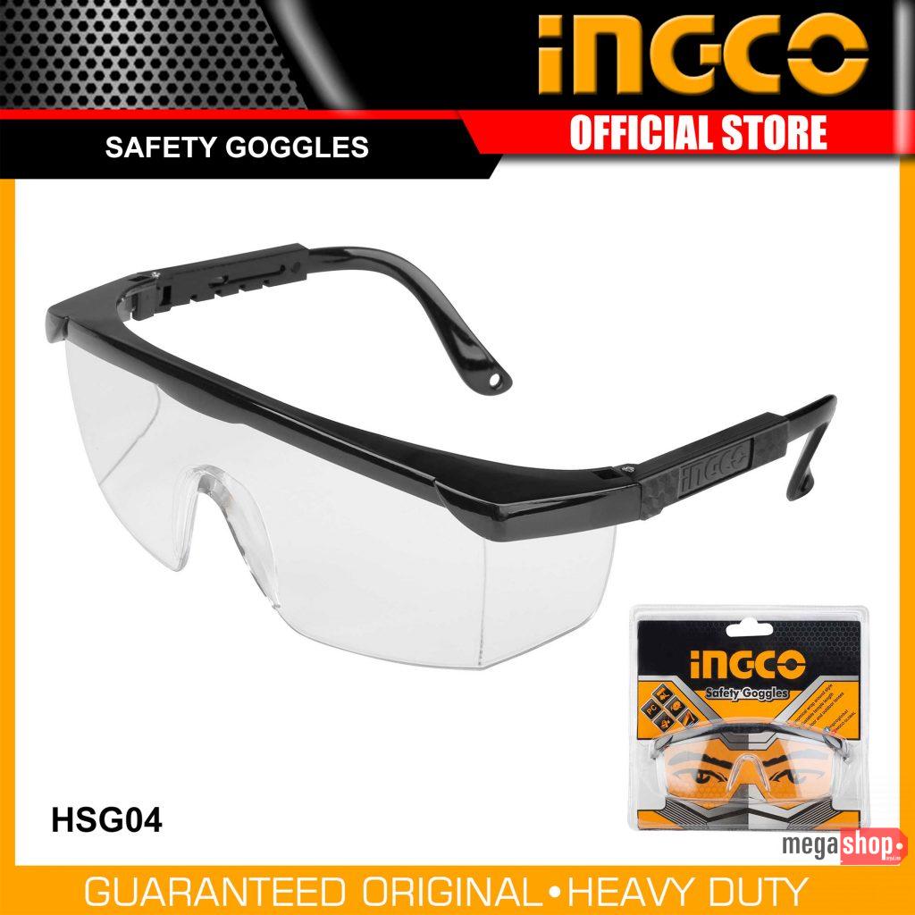 Ingco HSG04 Safety Goggles Eye Protection Shield IHT