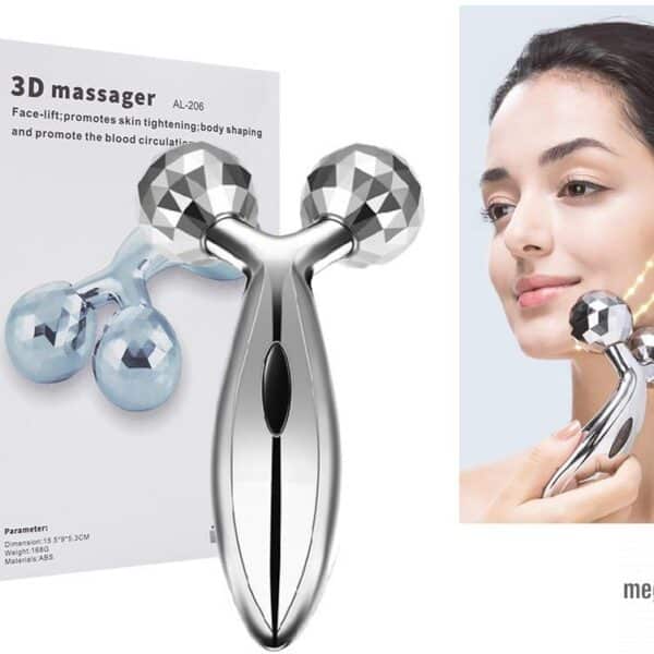 3D Face Roller Ball Massager