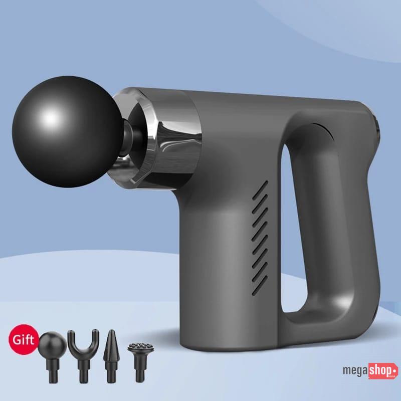 Fascial Gun Massager, Myofascial Physiotherapy Device, Rechargeable Electric Massager Vibration Massage Gun, Mini Fascial Gun, Portable Fitness Equipment