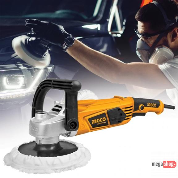 Ingco Angle Polisher 1400W - AP14008 Ingco Angle Polisher 1400W - AP14008