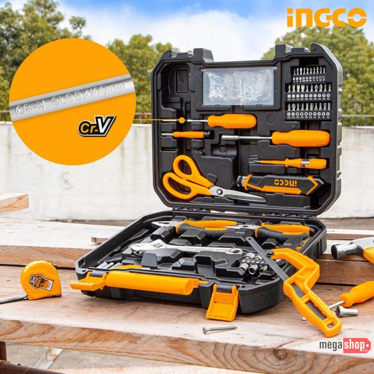 INGCO 120 Pcs Hand Tools Set