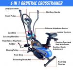 6 in 1 Orbitrac Elliptical Bike