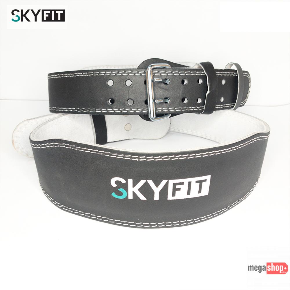 Sky Fit Gym Belt - Pure Leather Padded Weight Lifting Belt Sky Fit Gym Belt - Pure Leather Padded Weight Lifting Belt