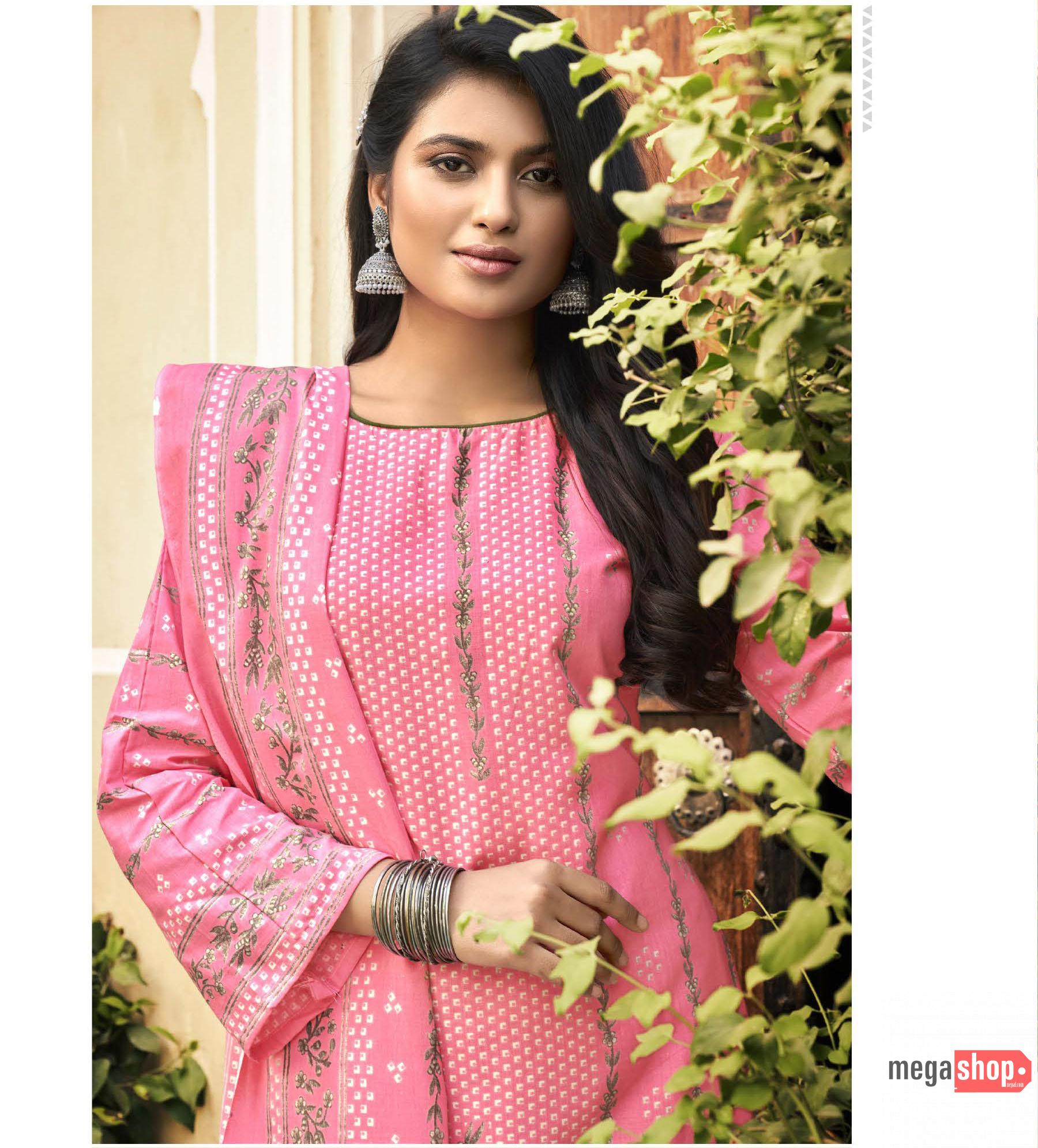 1f287709d1a394c3c33d15057a3639d1.jpg Zulfat Designer Suits Fitoor Pure Cotton Dress Material - Unstitched Kurta, Salwar with Shawl - Image 1