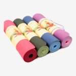TPE Yoga Mat 6mm in Nepal – Non-slip, eco-friendly, and lightweight yoga mat with excellent cushioning for all yoga styles.