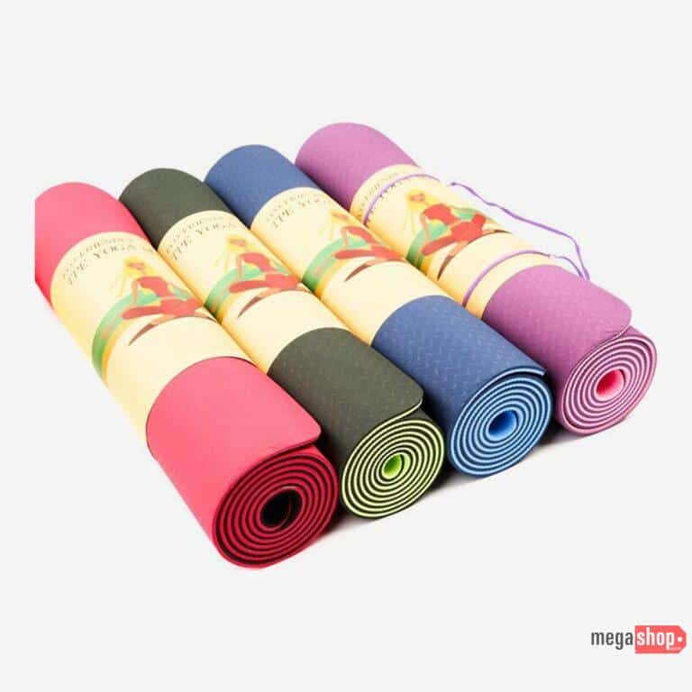 TPE Yoga Mat 6mm in Nepal – Non-slip, eco-friendly, and lightweight yoga mat with excellent cushioning for all yoga styles.