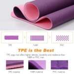 TPE Yoga Mat 6mm in Nepal – Non-slip, eco-friendly, and lightweight yoga mat with excellent cushioning for all yoga styles.